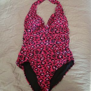 One piece, black cat face print, L